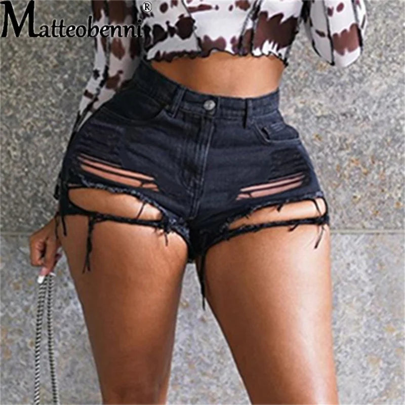Women Short "Fashion Sexy High Waist Ladies Denim Shorts"