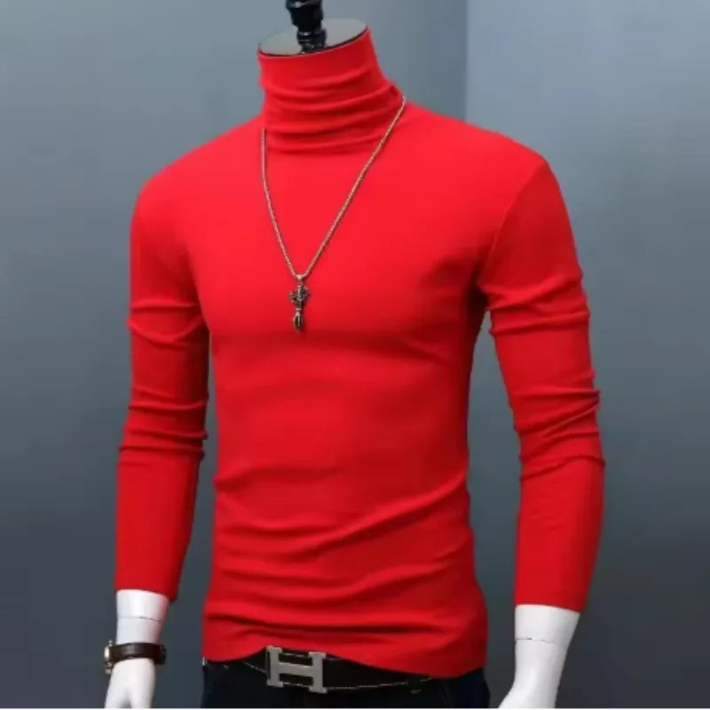 Men Sweater "Casual Thermal Long Sleeve Slim Fit Pullovers Stretch Basic Tops Sweatshirt"