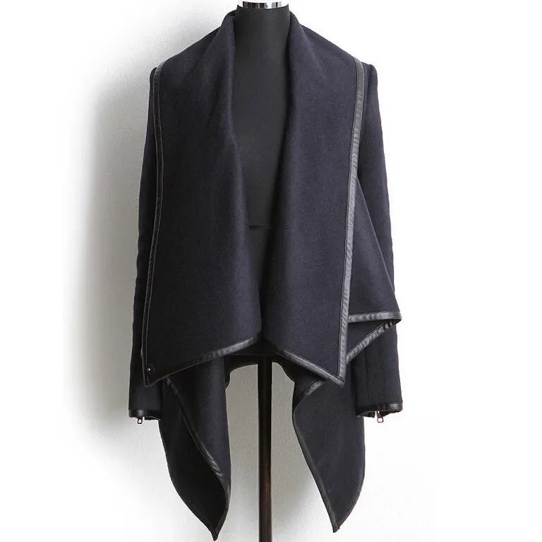 Women Coat & Jacket "Trench Coat Long Cashmere Overcoats Trench Woolen Coat"