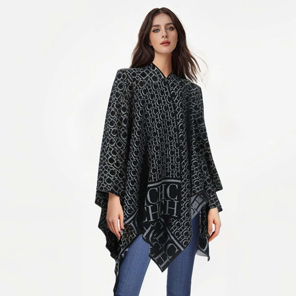 Women Coat & Jacket "CHCH Brand Women Knitting Shawl Lady"