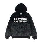 Men Hoodie Sweatshirt "SATOSHI NAKAMOTO Vintage"