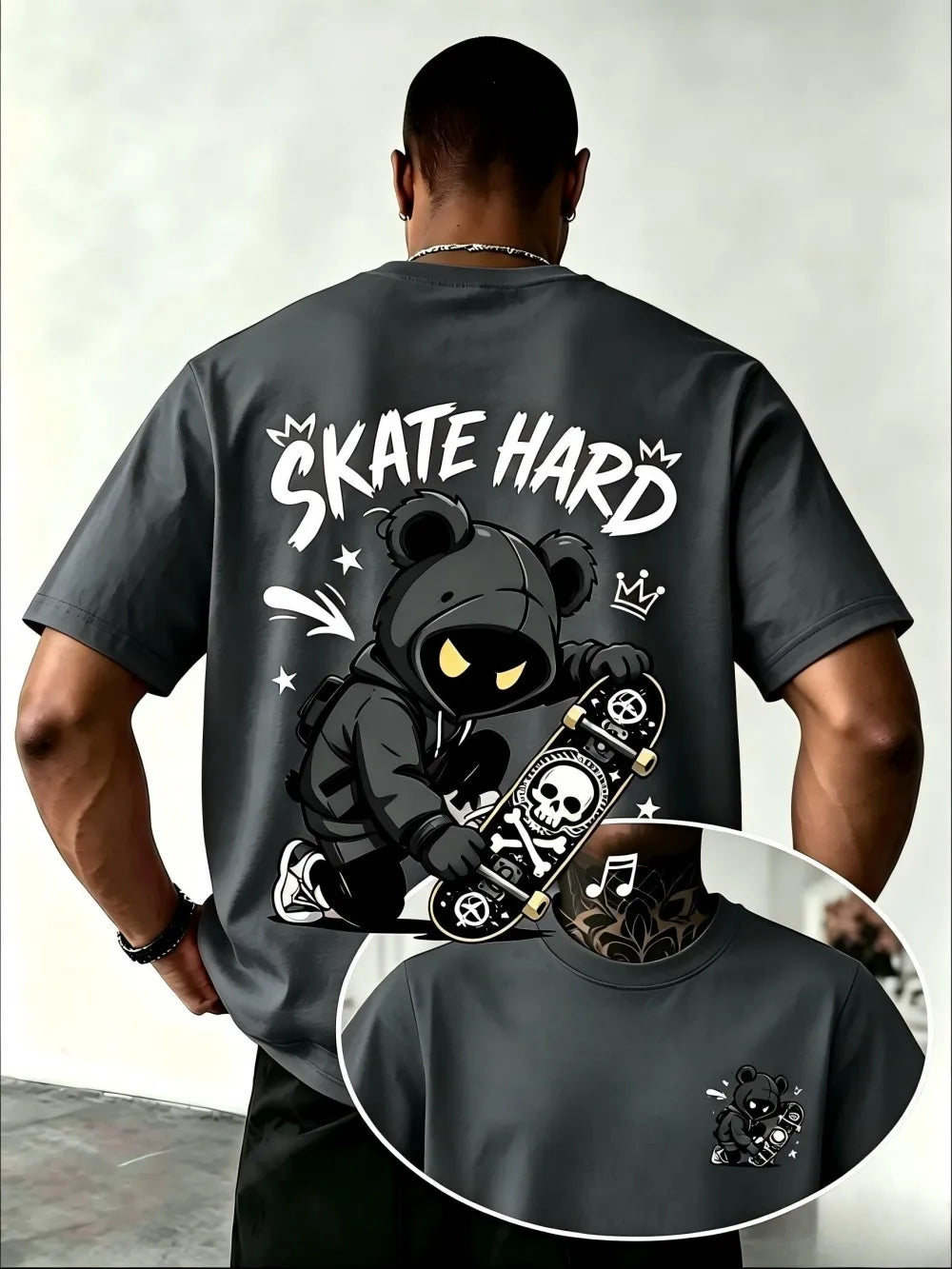 Men T-Shirt"Skate Hard"