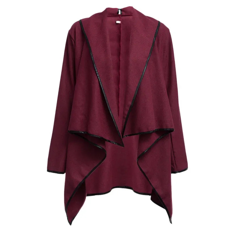 Women Coat & Jacket "Trench Coat Long Cashmere Overcoats Trench Woolen Coat"