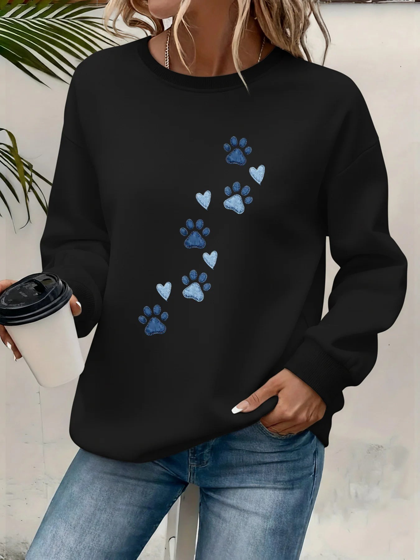 Women's autumn and winter casual fashion loose comfortable warm