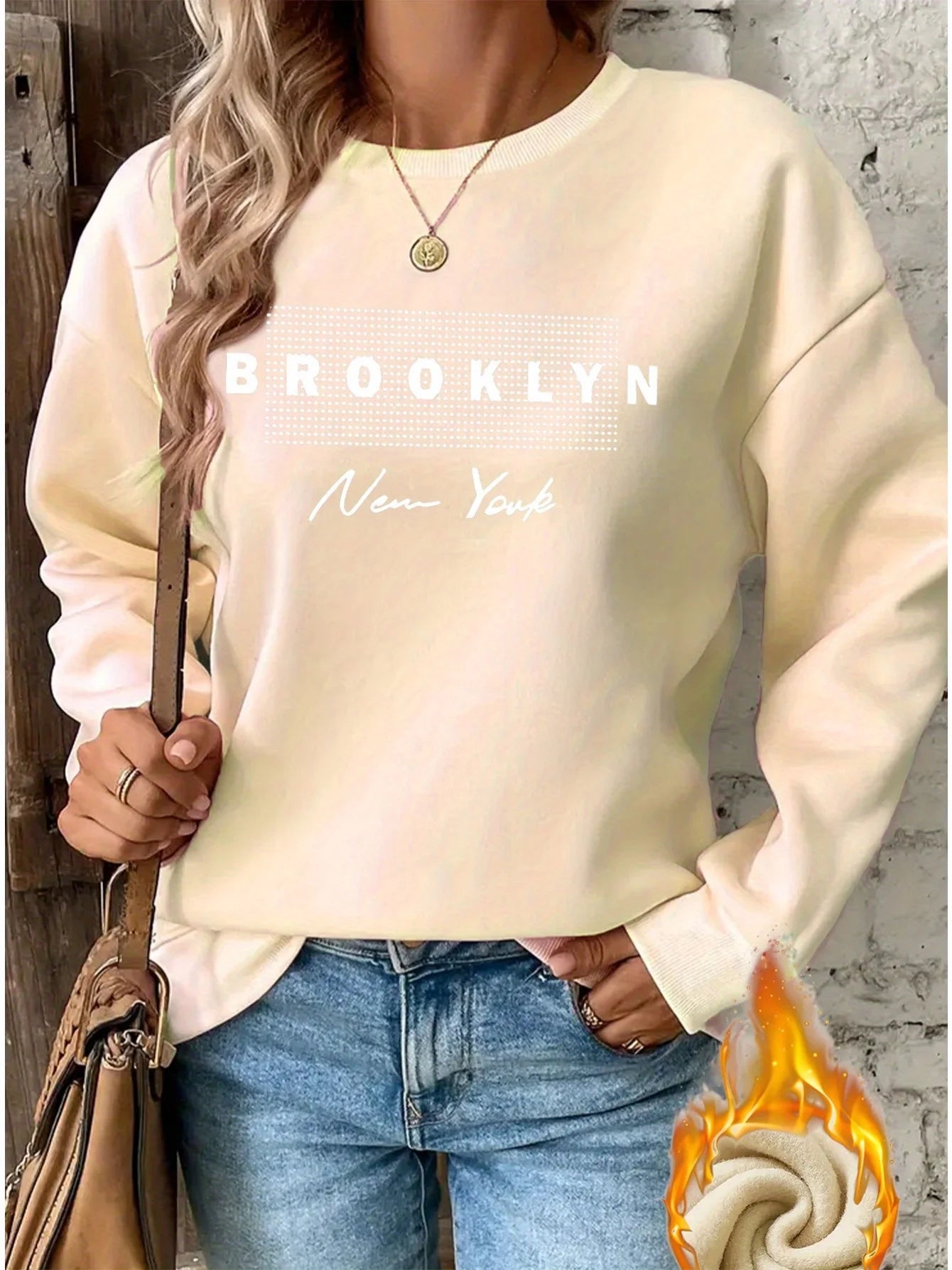 Women's autumn and winter casual fashion loose comfortable warm