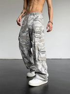 Men Cargo Pants "Male Trousers Camouflage Straight Men's Cargo"