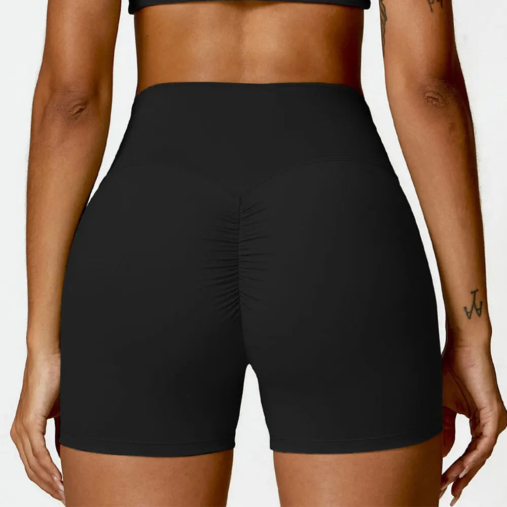 Women Short "Sports Short Yoga Legging Shorts Squat Proof High Waist Fitness Tight Shorts"