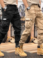 Men Cargo Pants "Fall Heavyweight Pure Cotton"