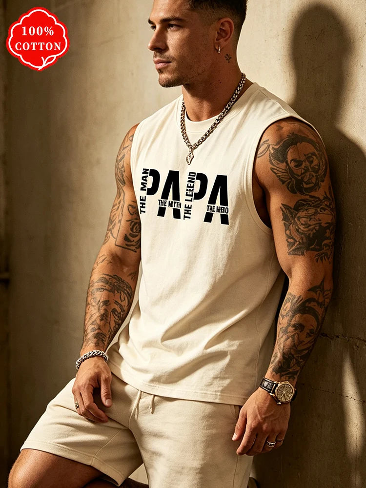 Men Tank Shirt "PAPA"