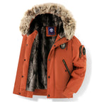Men Down Coat "Coat Hooded Loose Large Size Padded Clothes"