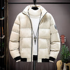 Men Down Coat"Winter Puffer Jacket Thick Warm Cotton Padded"