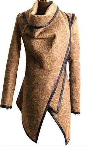 Women Coat & Jacket "Trench Coat Long Cashmere Overcoats Trench Woolen Coat"