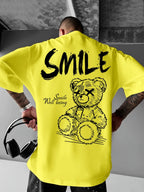 Men T-Shirt "Smile Well Being Teddy Bear"