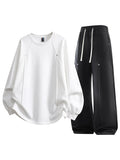 Men Mathing Set "Athletic Sports Sweatsuit Long Sleeve Pullover"