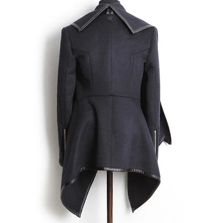 Women Coat & Jacket "Trench Coat Long Cashmere Overcoats Trench Woolen Coat"