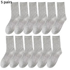 Men's Socks "Elastic Hosiery" 5Pairs