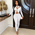 Women Jumpsuit "Sexy Hollow Out Bandage Jumpsuits"