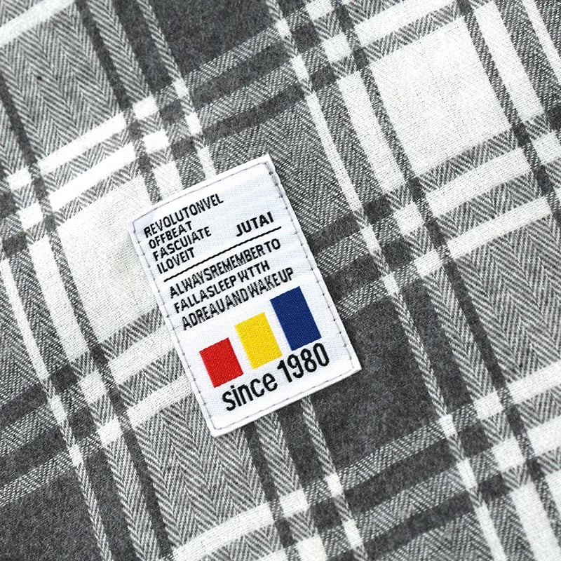 Men Shirt "Vintage Plaid Flannel"