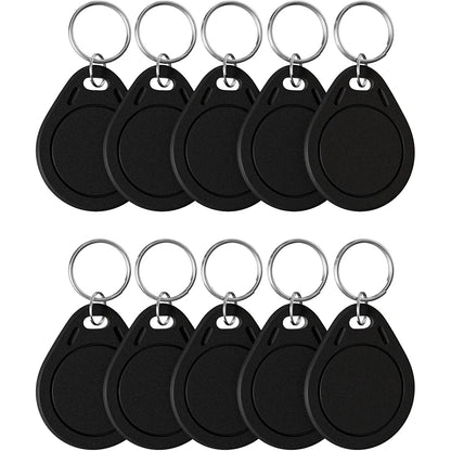 NFC tag Ntag215 black keychain rewritable NFC business card programmable 504 byte memory,compatible with Android and iPhone