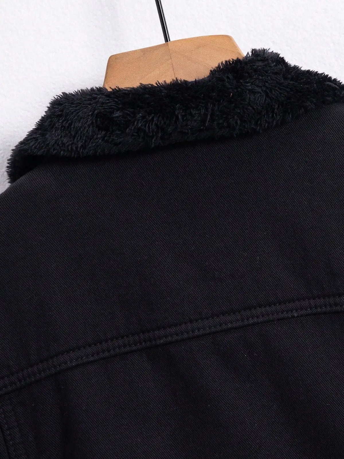 Men Denim Top"Men's – Turn-Down Collar Sherpa Lined Workwear Coat, Thick Warm Winter Outerwear"