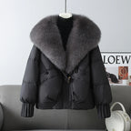 Women Coat & Jacket "Winter New Thicke Warm Parkas Removable Fur Collar Bread Coat Loose"