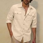 Men Shirt "Casual Shirt Double Chest Pocket"