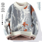 Men Sweater "Autumn and winter Men's Fashion casual Round Neck"