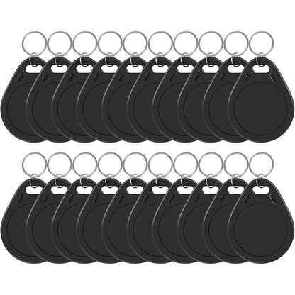 NFC tag Ntag215 black keychain rewritable NFC business card programmable 504 byte memory,compatible with Android and iPhone