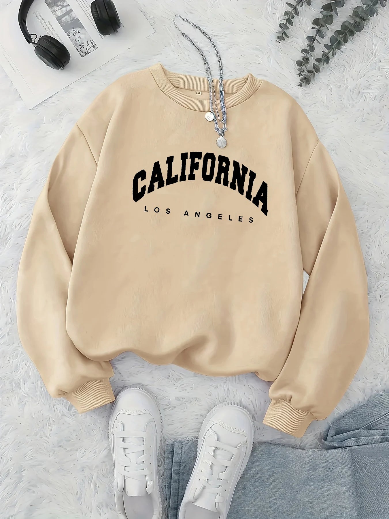 Women's autumn and winter casual fashion loose comfortable warm