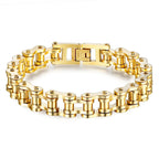 Men Jewelry & Accessory "Stainless Steel Biker Mens Bracelet Link Chain Motorcycle"