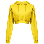 Women Sweaters & Hoodies "New Fashion Women Hoodie Sweatshirt Short Top Coat Sport Pullover"