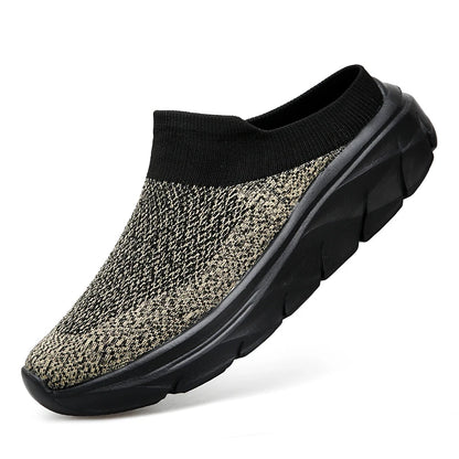 Men Slippers New Summer Breathable Home Indoor Slippers Men Thick Bottom Slides Fashion Walking Shoes Men chanclas de hombre
