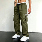 Men Cargo Pants "Male Army Green"
