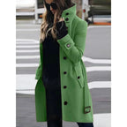 Women Coat & Jacket "Wool Blend Women's Coat Outerwears Winter Warm Female Jackets"