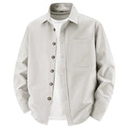 Men Shirt "Solid Color Long-Sleeved"