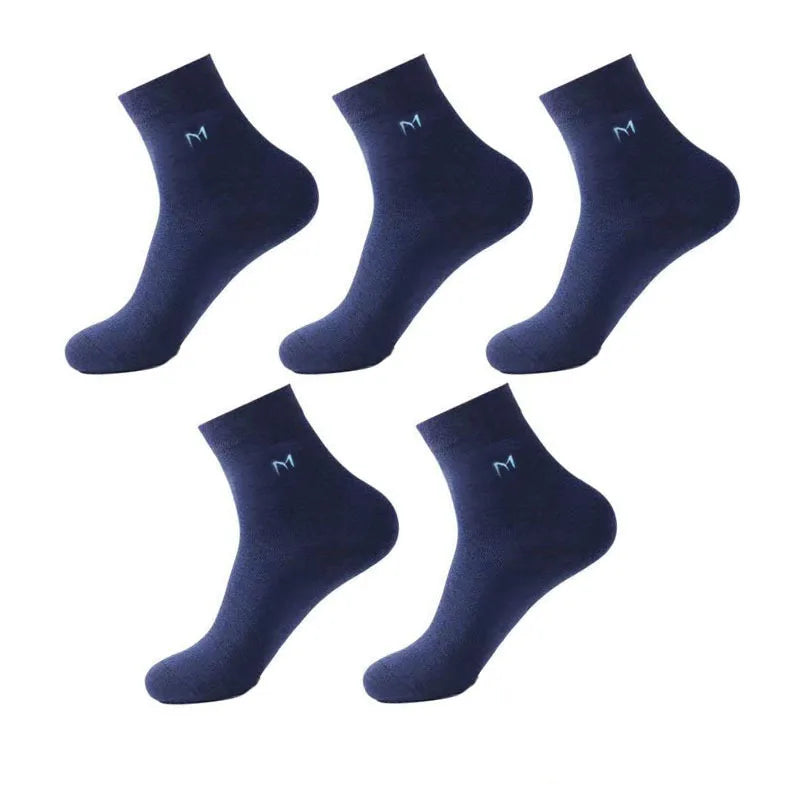 Men's Sports Socks "Mid Tube Socks" 5 Pairs
