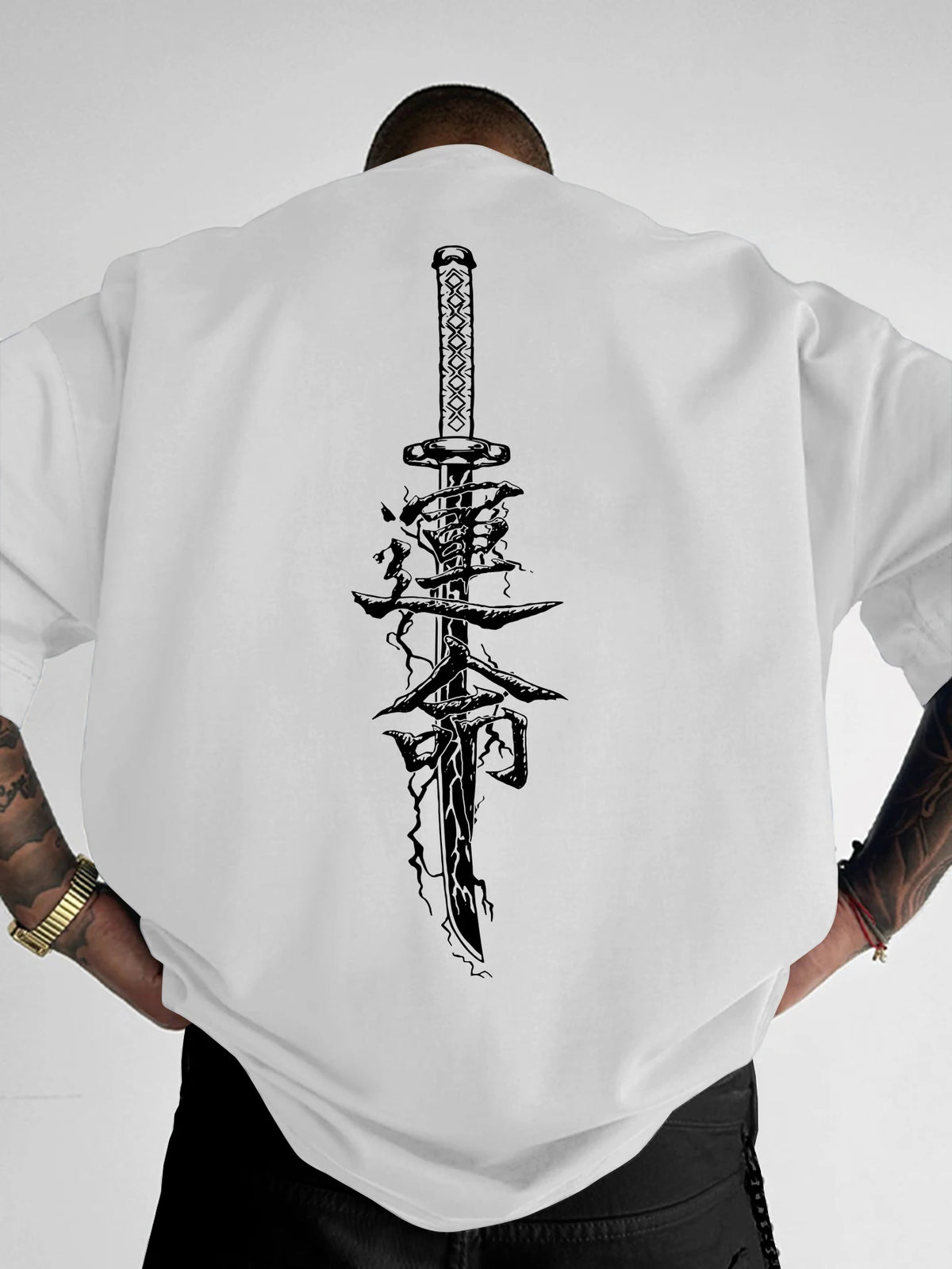 Men T-Shirt "Samurai Katana Sword"