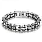 Men Jewelry & Accessory "Stainless Steel Biker Mens Bracelet Link Chain Motorcycle"
