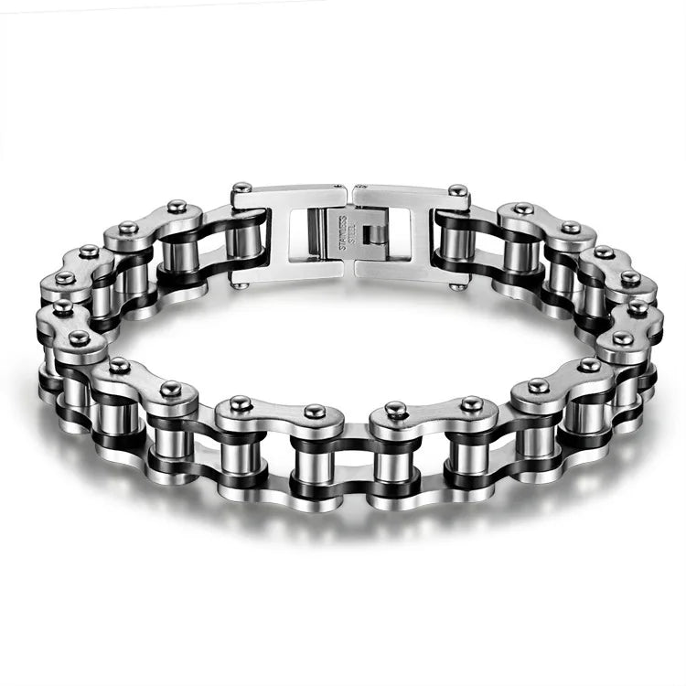 Men Jewelry & Accessory "Stainless Steel Biker Mens Bracelet Link Chain Motorcycle"