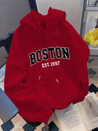 Men Hoodie Sweatshirt "Boston EST 1997"