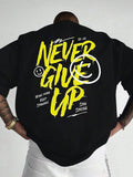 Men's T-Shirt "Never Give Up"