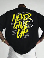 Men's T-Shirt "Never Give Up"