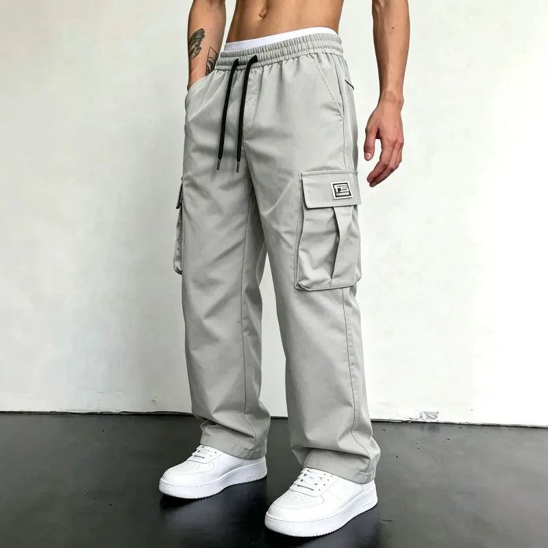 Men Cargo Pants "Male Army Green"