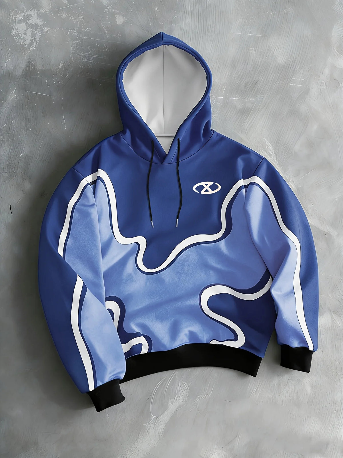 Men Hoodies & Sweatshirt "Hooded Sweatshirt with 3D Print"