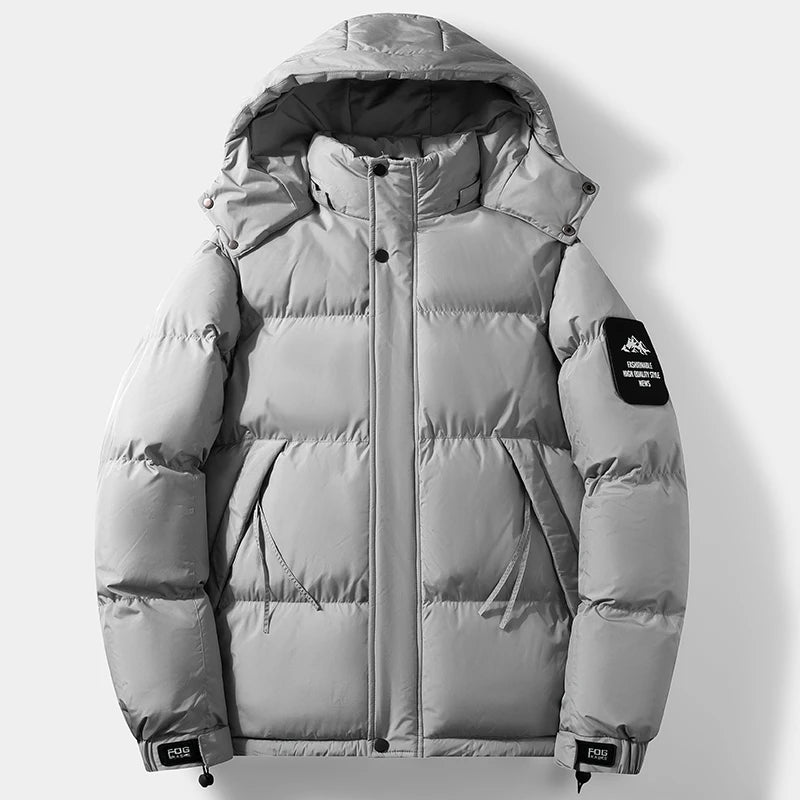 Men Down Coat"Windproof Breathable Warm Cotton Clothing"