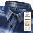 Men Shirt "Cotton Flannel Polished Plaid"