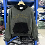 Men Hoodie Sweatshirt "SATOSHI NAKAMOTO Vintage"