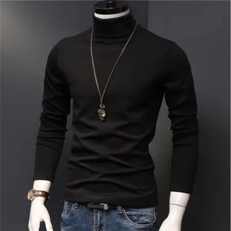 Men Sweater "Casual Thermal Long Sleeve Slim Fit Pullovers Stretch Basic Tops Sweatshirt"