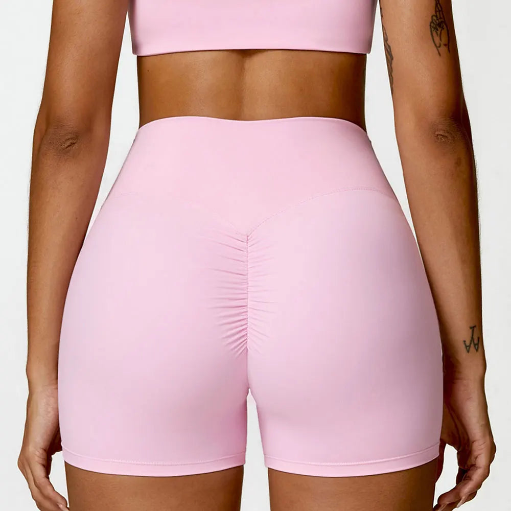Women Short "Sports Short Yoga Legging Shorts Squat Proof High Waist Fitness Tight Shorts"