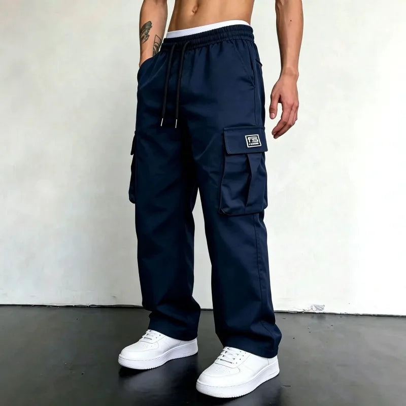 Men Cargo Pants "Male Army Green"